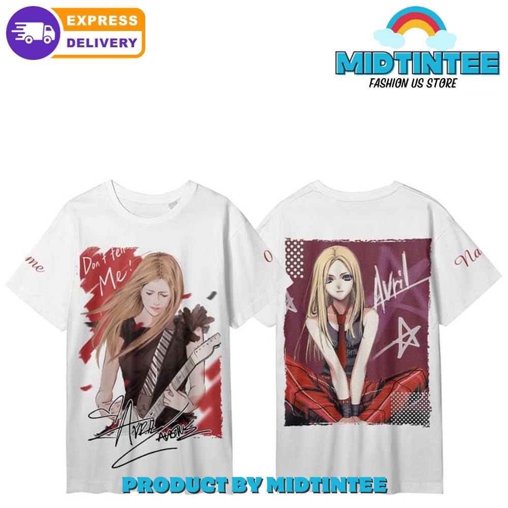 Avril Lavigne Don’T Tell Me White Shirt 30Uf094486 – Utopia Fashion