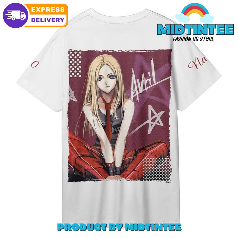 Avril Lavigne Don’T Tell Me White Shirt 30Uf094486 – Utopia Fashion