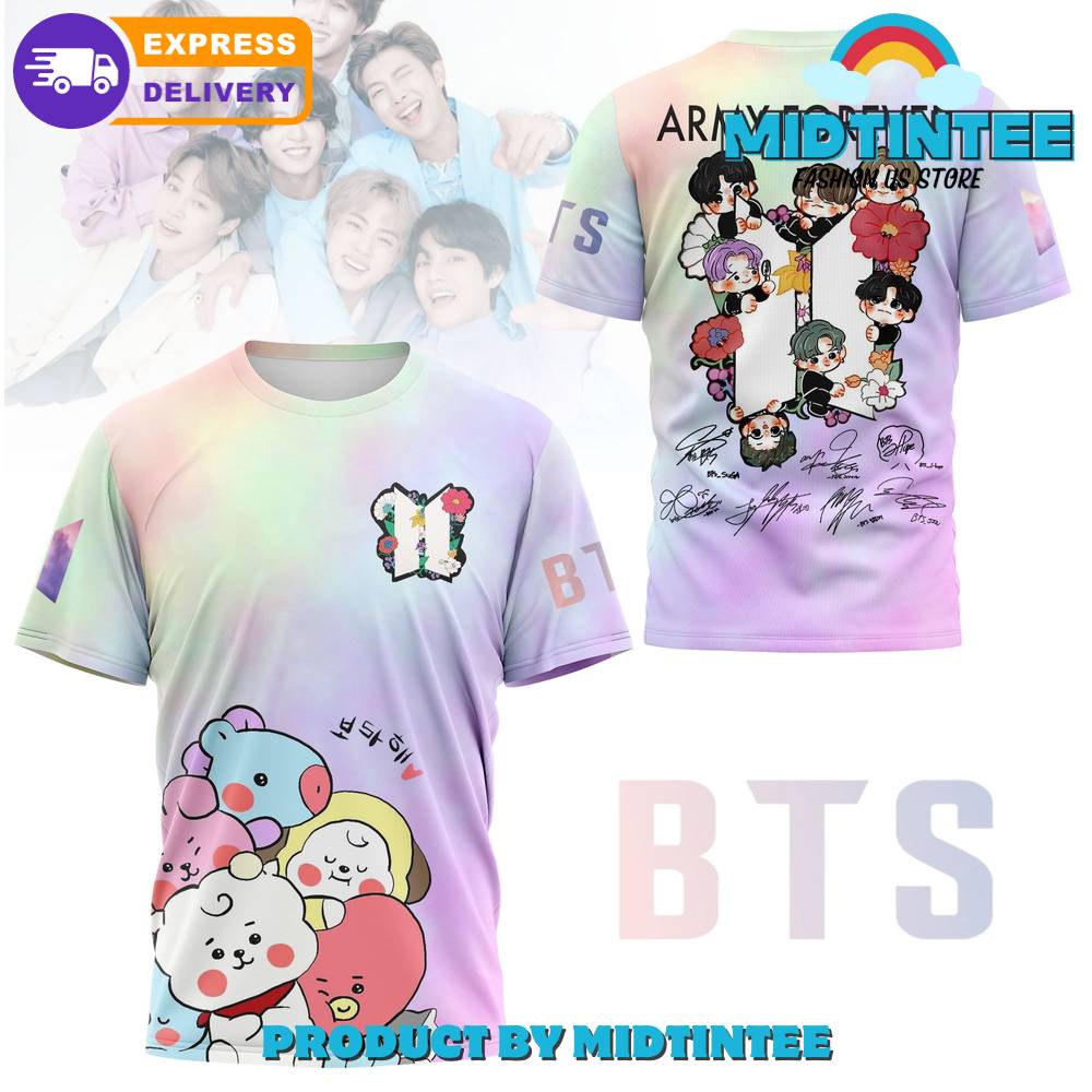 Bts Army Forever Colorful Shirt 30Uf094599 – Utopia Fashion