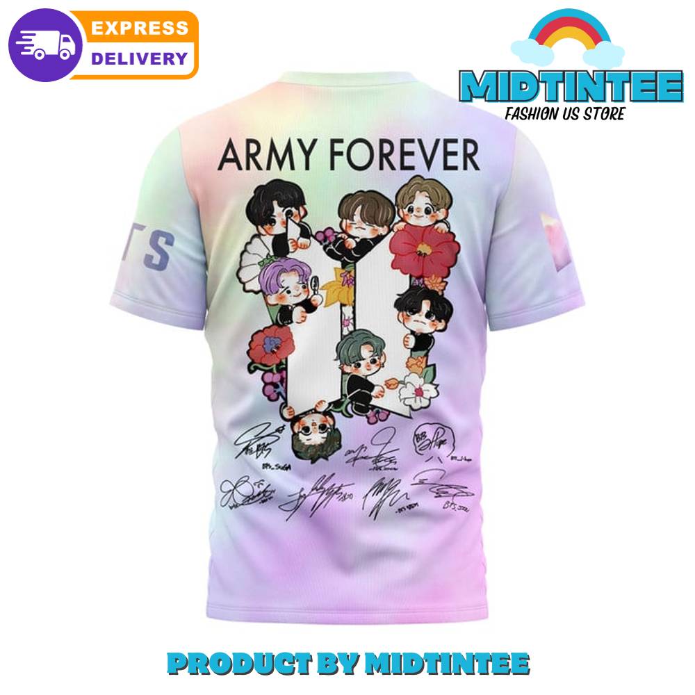 Bts Army Forever Colorful Shirt 30Uf094599 – Utopia Fashion