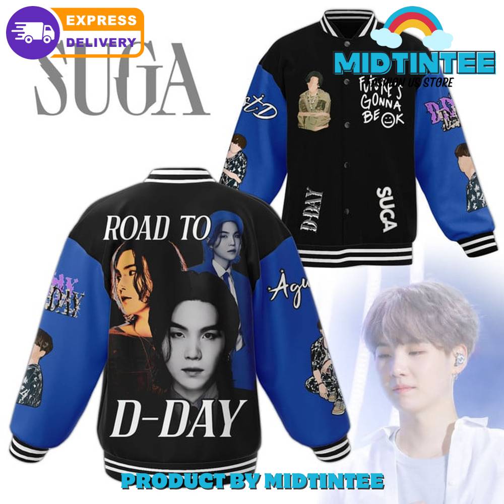 Bts Suga Road To D-Day Baseball Jacket 30Uf092090 – Utopia Fashion