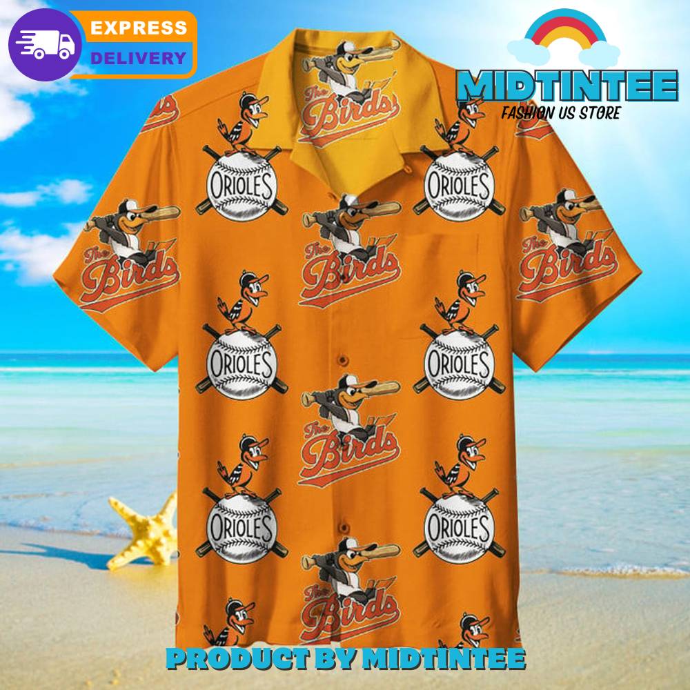 Baltimore Orioles Mlb Team Orange Hawaiian Shirt 30Uf092662 – Utopia Fashion