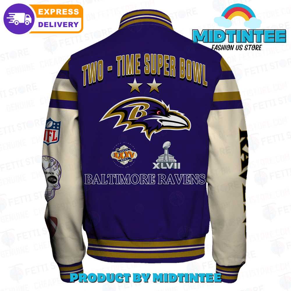 Baltimore Ravens National Football League Champions Varsity Jacket 30Uf092048 – Utopia Fashion