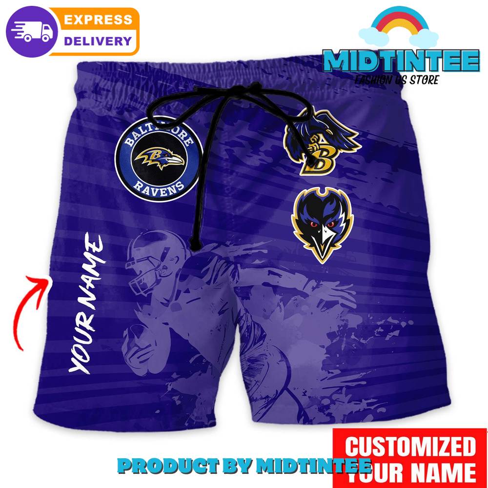 Baltimore Ravens Personalized Combo Hawaiian Shirt And Short 30Uf092664 – Utopia Fashion