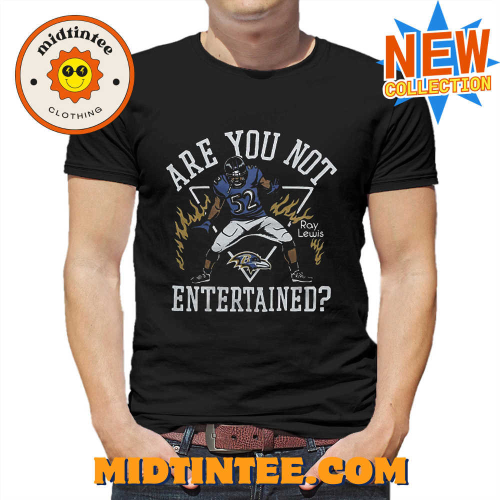 Baltimore Ravens Ray Lewis Are You Not Entertained Shirt 30Uf093604 – Utopia Fashion