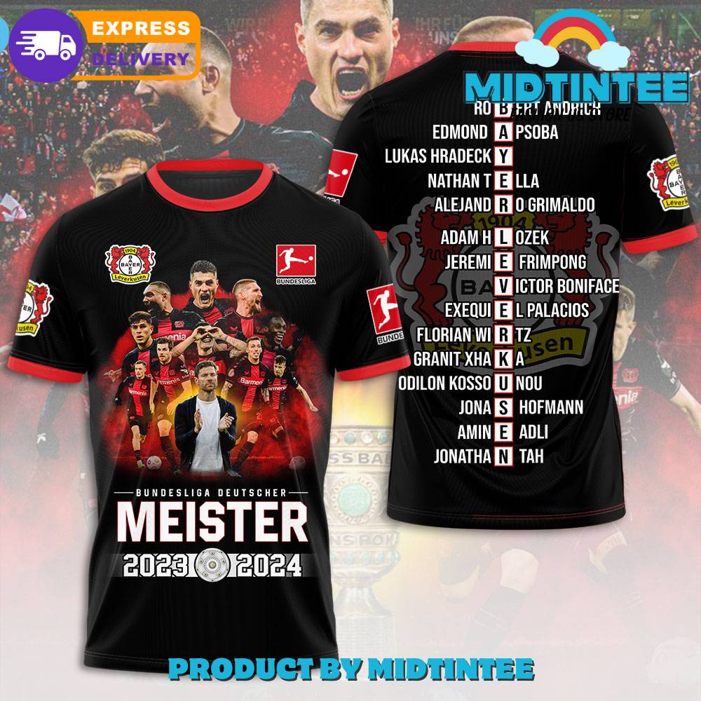 Bayer Leverkusen Bundesliga Deutscher Meister Shirt 30Uf094502 – Utopia Fashion