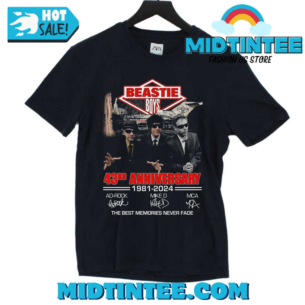 Beastie Boys 43Rd Anniversary – The Best Memories Never Fade T-Shirt 30Uf093613 – Utopia Fashion