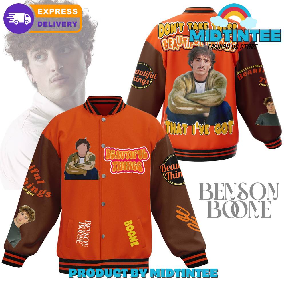 Benson Boone Beautiful Things Baseball Jacket 30Uf092055 – Utopia Fashion