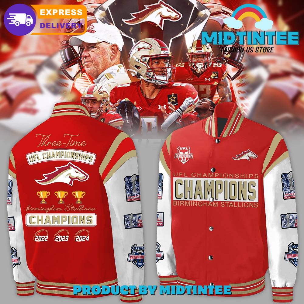 Birmingham Stallions Spring Football Champs Baseball Jacket 30Uf092060 – Utopia Fashion