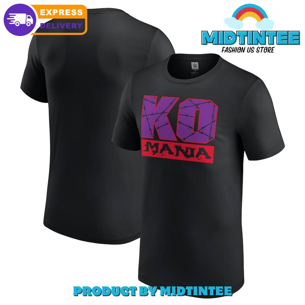 Black Kevin Owens Ko Mania Ecw Logo T-Shirt 30Uf094531 – Utopia Fashion