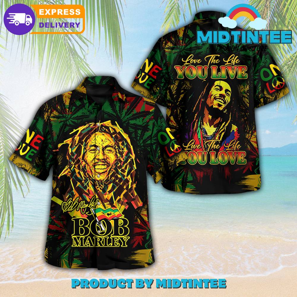 Bob Marley Love The Life Hawaiian Shirt 30Uf092677 – Utopia Fashion