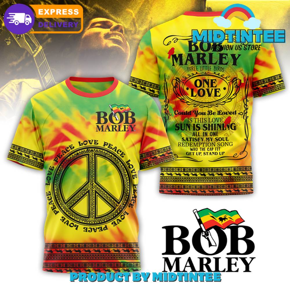 Bob Marley One Love Three Little Birds Shirt 30Uf094567 – Utopia Fashion