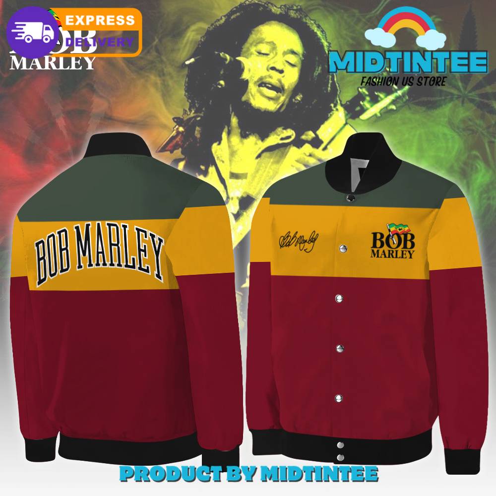 Bob Marley Signature Baseball Jacket 30Uf092074 – Utopia Fashion