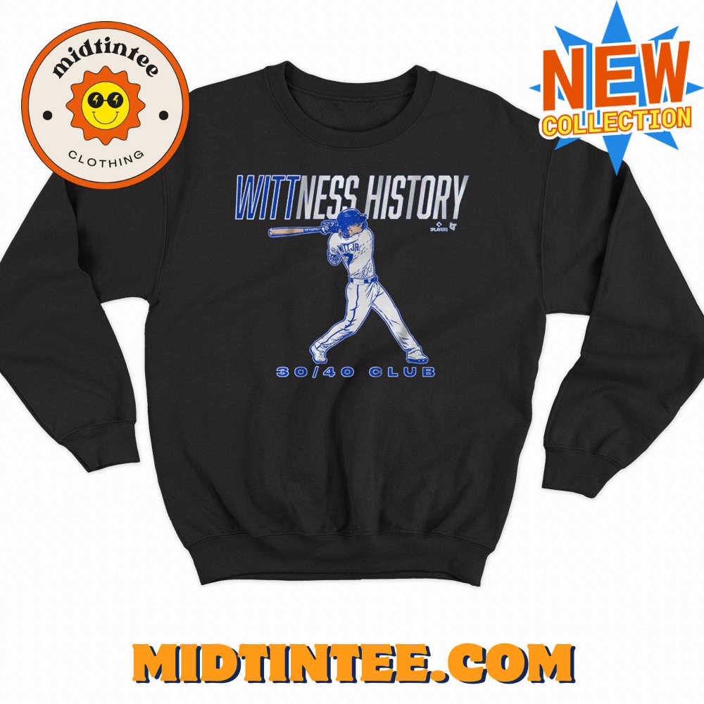 Bobby Witt Jr Wittness History Shirt 30Uf093626 – Utopia Fashion