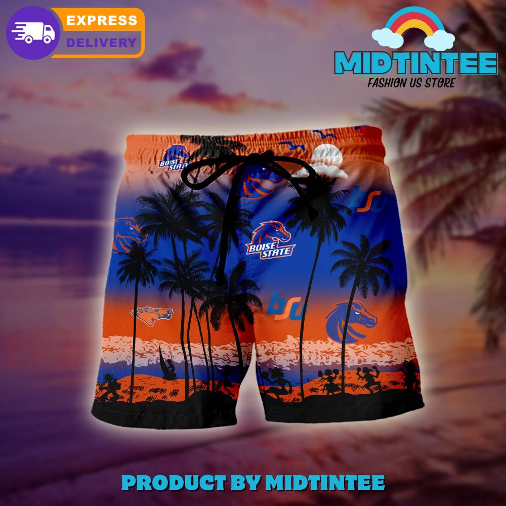 Boise State Broncos Logo Combo Hawaiian Shirt, Shorts 30Uf092681 – Utopia Fashion