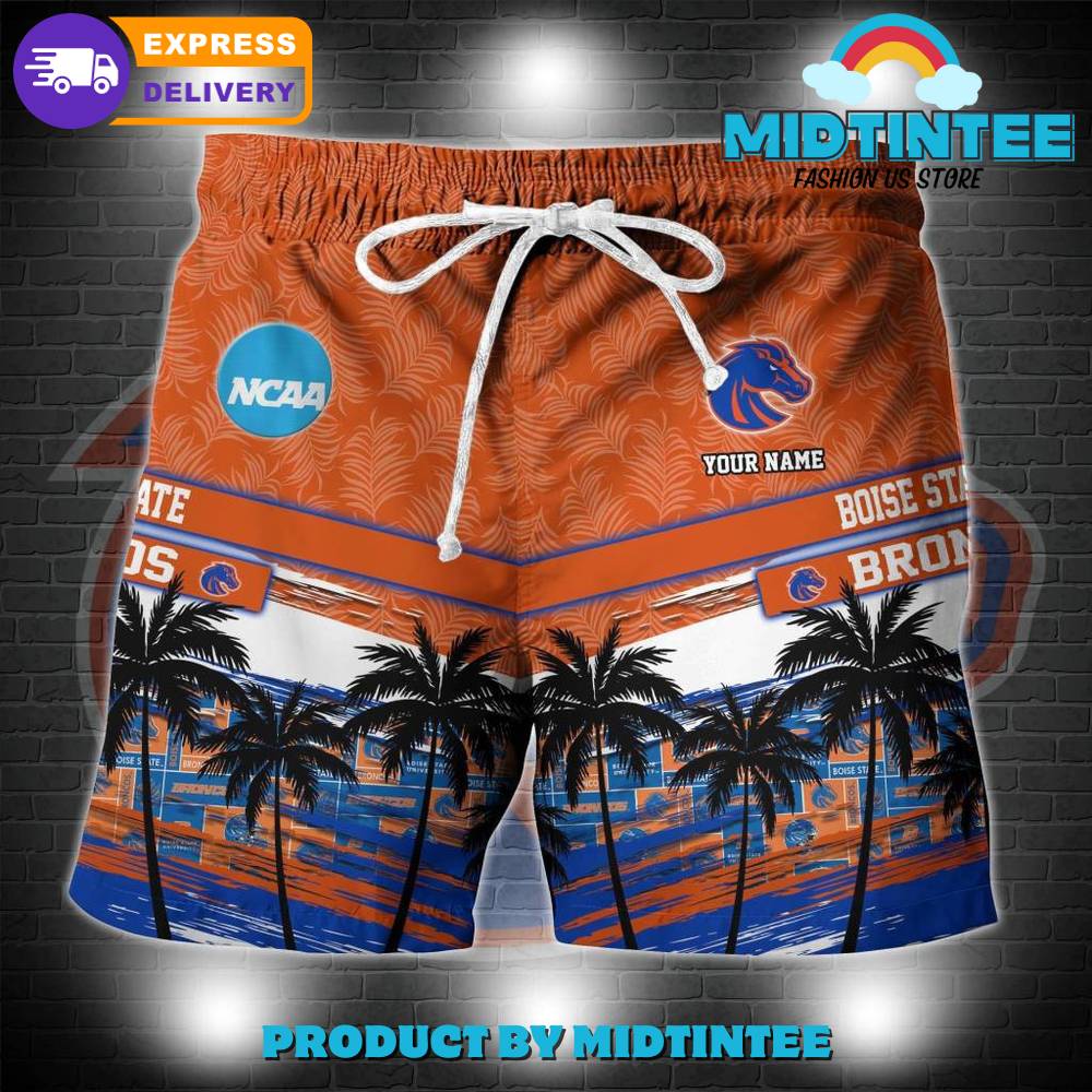 Boise State Broncos Ncaa Pattern Personalized Hawaiian Set 30Uf092682 – Utopia Fashion