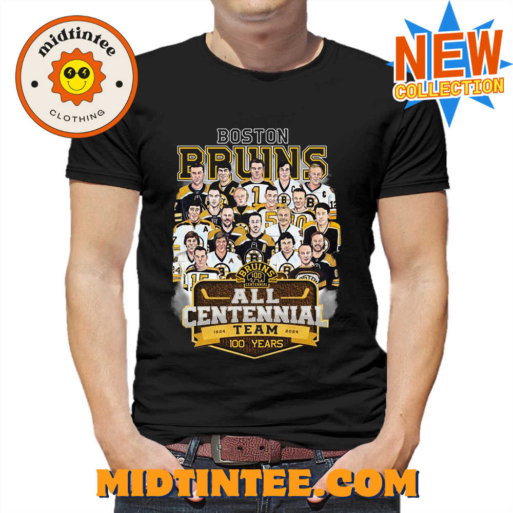 Boston Bruins All Centennial Team Years – T-Shirt 30Uf093632 – Utopia Fashion