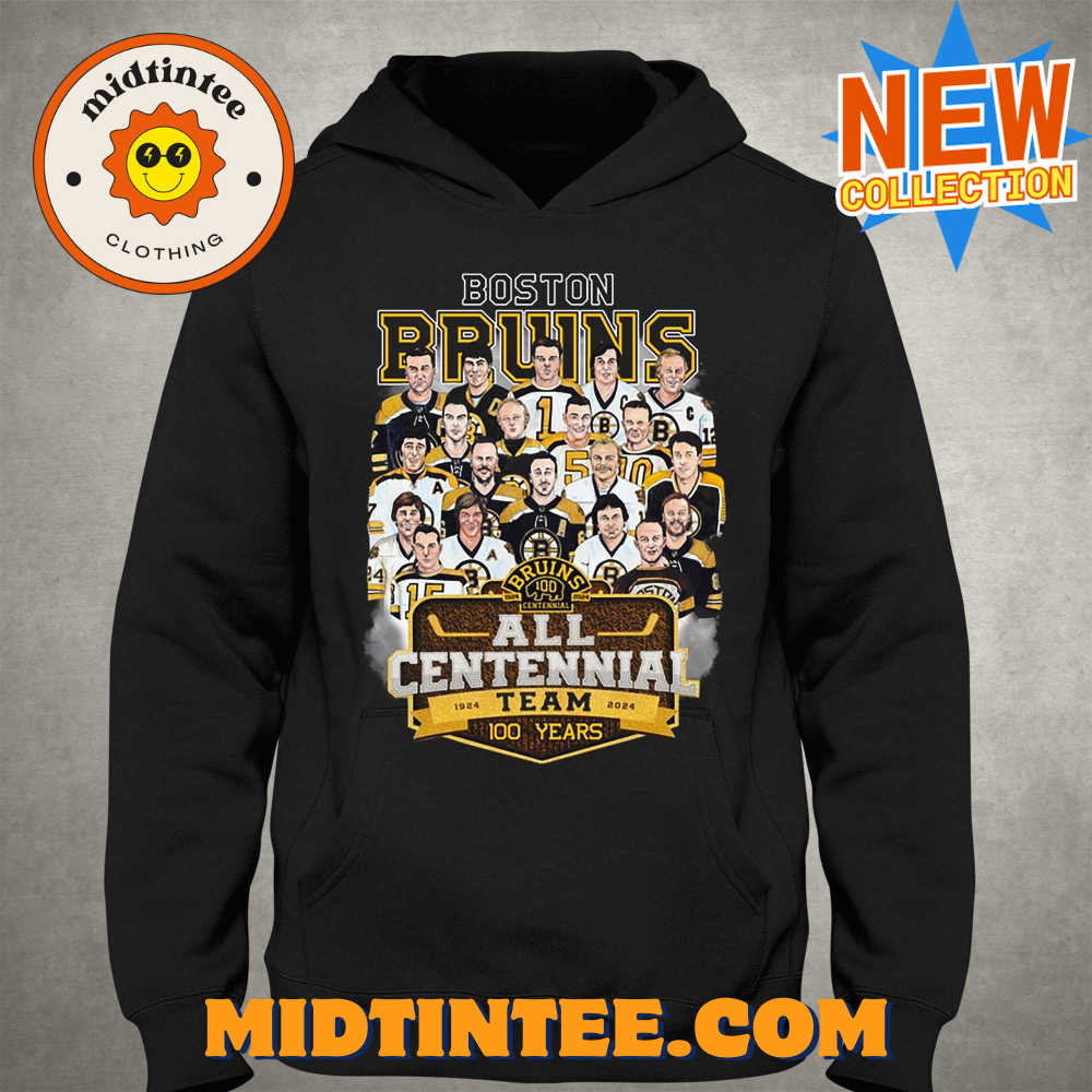 Boston Bruins All Centennial Team Years – T-Shirt 30Uf093632 – Utopia Fashion