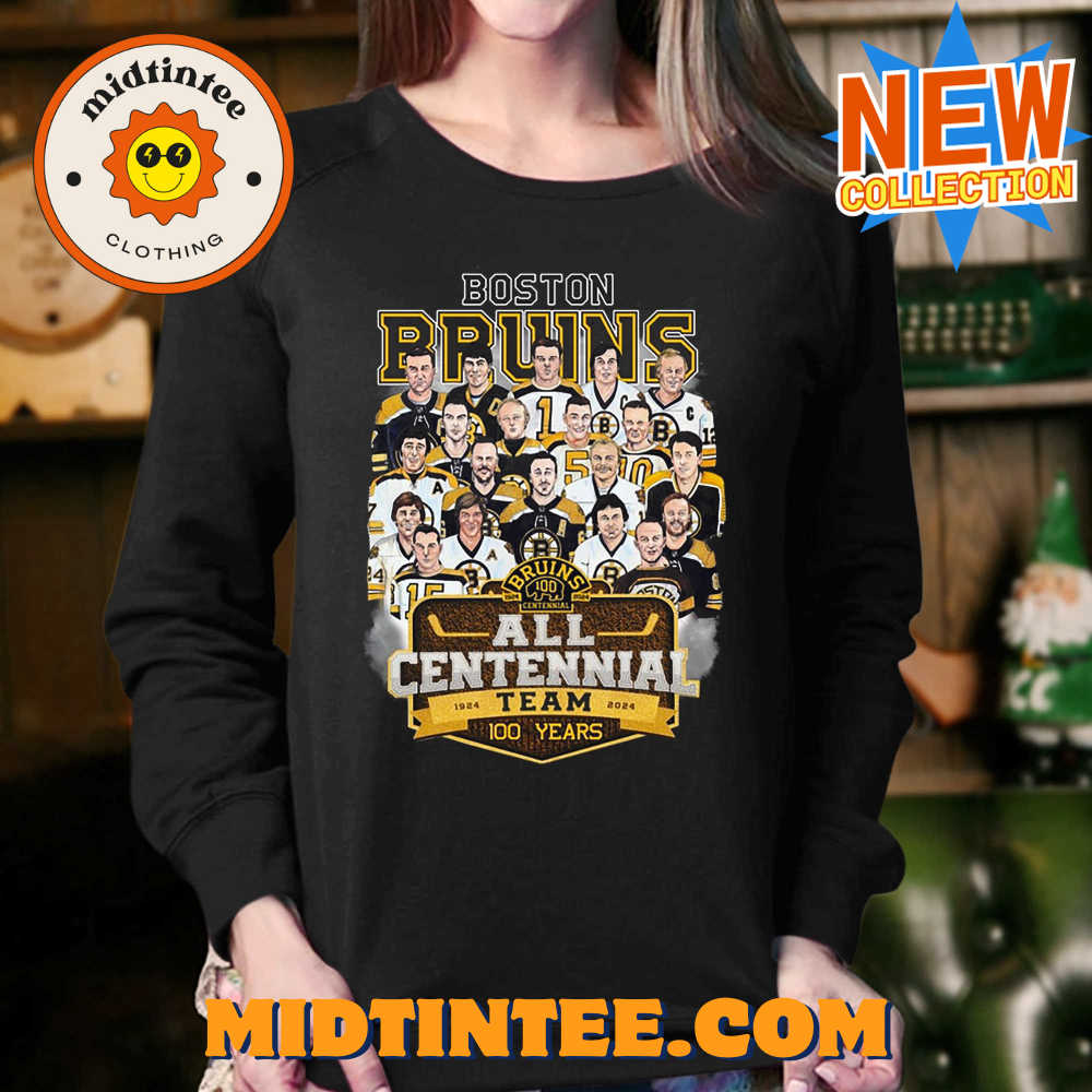 Boston Bruins All Centennial Team Years – T-Shirt 30Uf093632 – Utopia Fashion