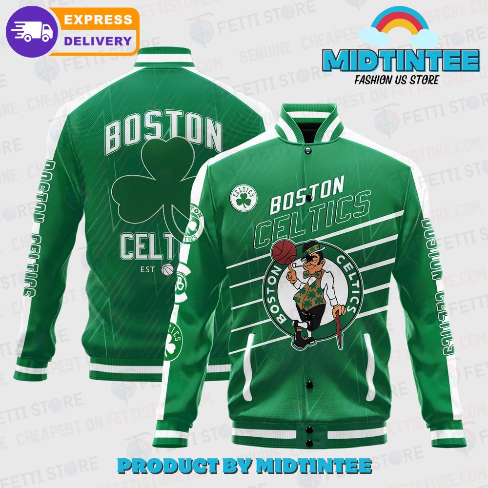 Boston Celtics National Basketball Varsity Jacket 30Uf092078 – Utopia Fashion