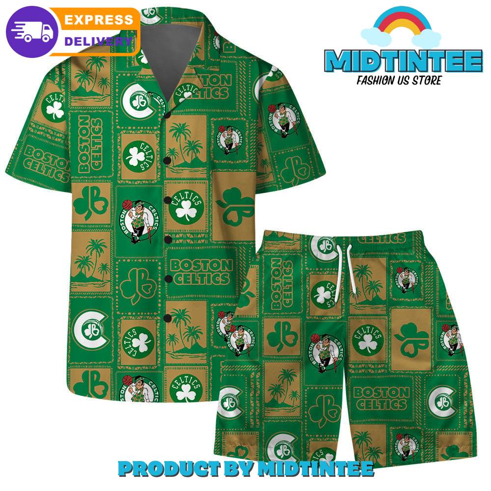 Boston Celtics Team Tropical Pattern Combo Hawaiian Set 30Uf092695 – Utopia Fashion