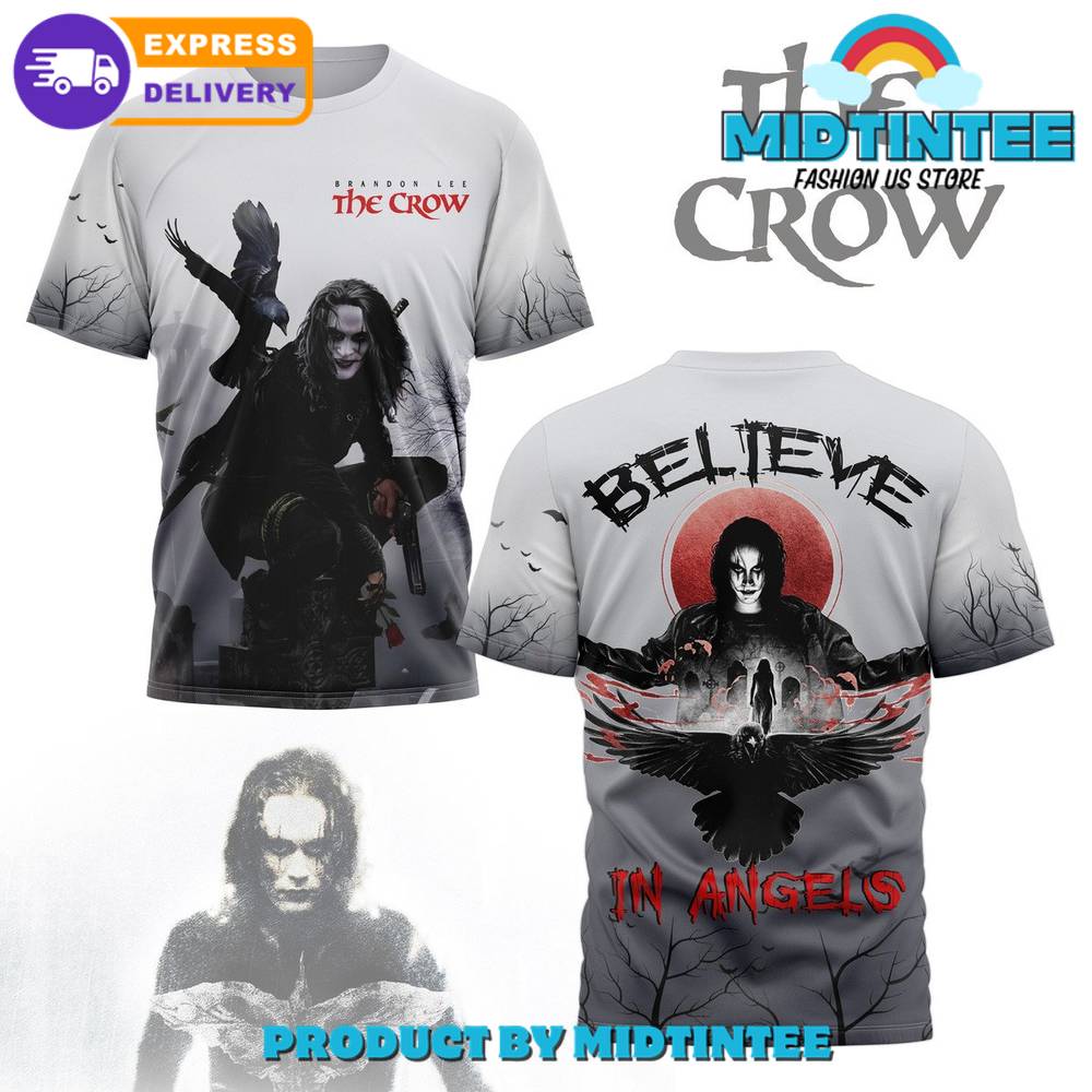 Brandon Lee The Crow Believe In Angels Shirt 30Uf094586 – Utopia Fashion