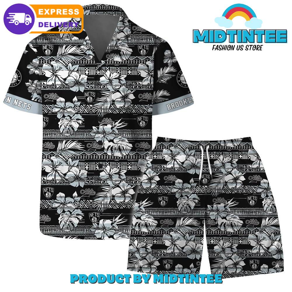 Brooklyn Nets Team Pattern Vintage Combo Hawaiian Set 30Uf092703 – Utopia Fashion