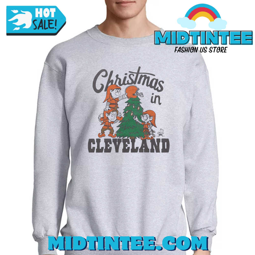 Browns Christmas In Cleveland T-Shirt 30Uf093640 – Utopia Fashion