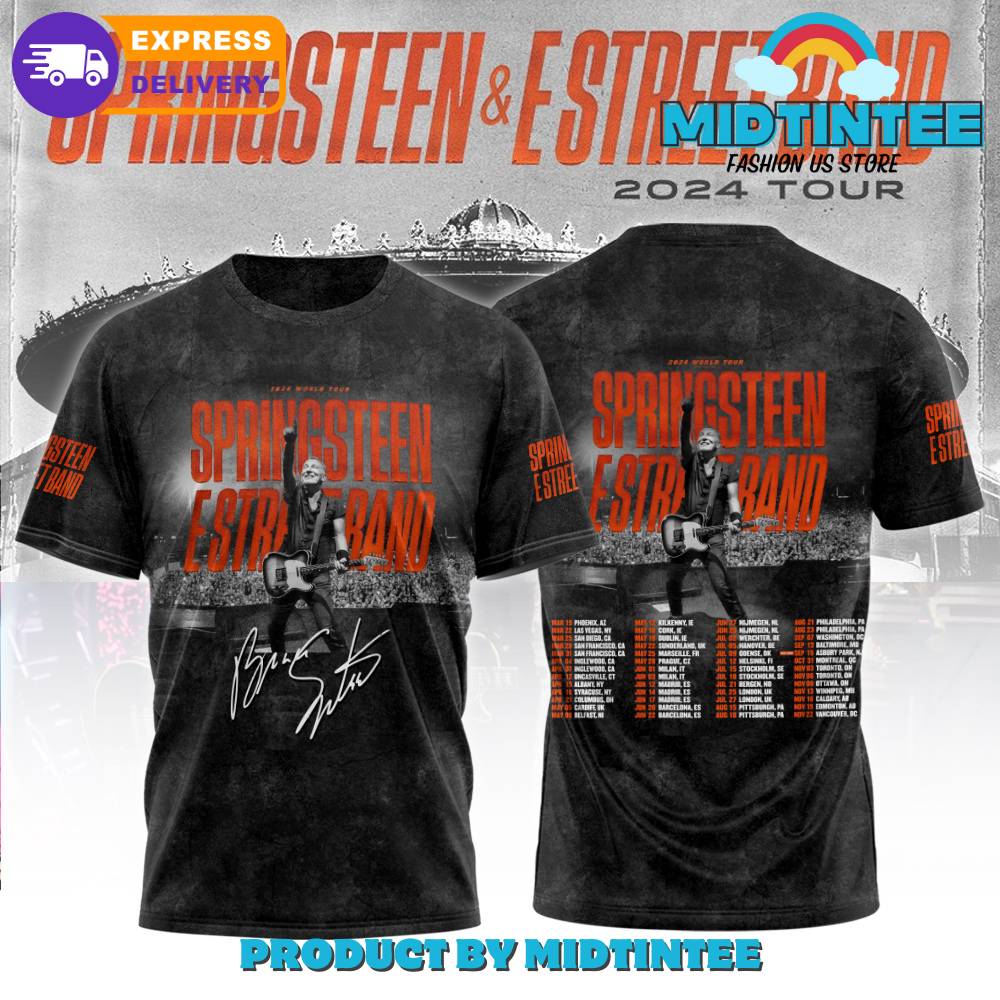 Bruce Springsteen And The E Street Band Add Tour Shirt 30Uf094593 – Utopia Fashion