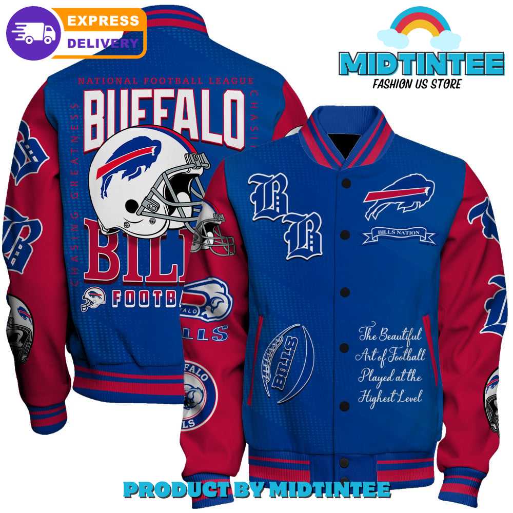 Buffalo Bills Nfl American Football Conference Varsity Jacket 30Uf092092 – Utopia Fashion