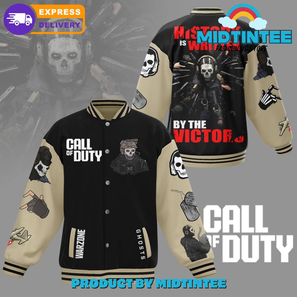 Call Of Duty History Is Written By The Victor Baseball Jacket 30Uf092095 – Utopia Fashion