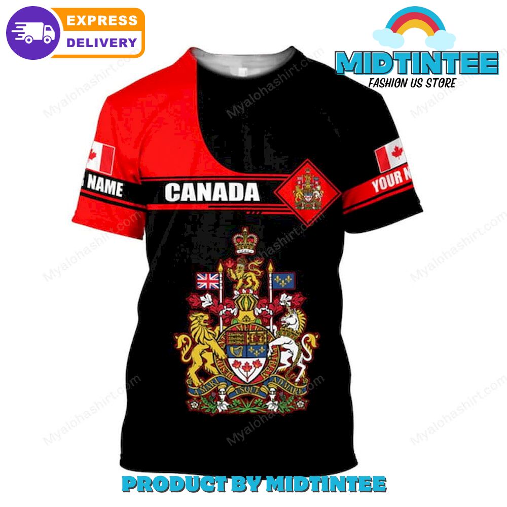 Canada Lovers Custom Name T-Shirt 30Uf094608 – Utopia Fashion