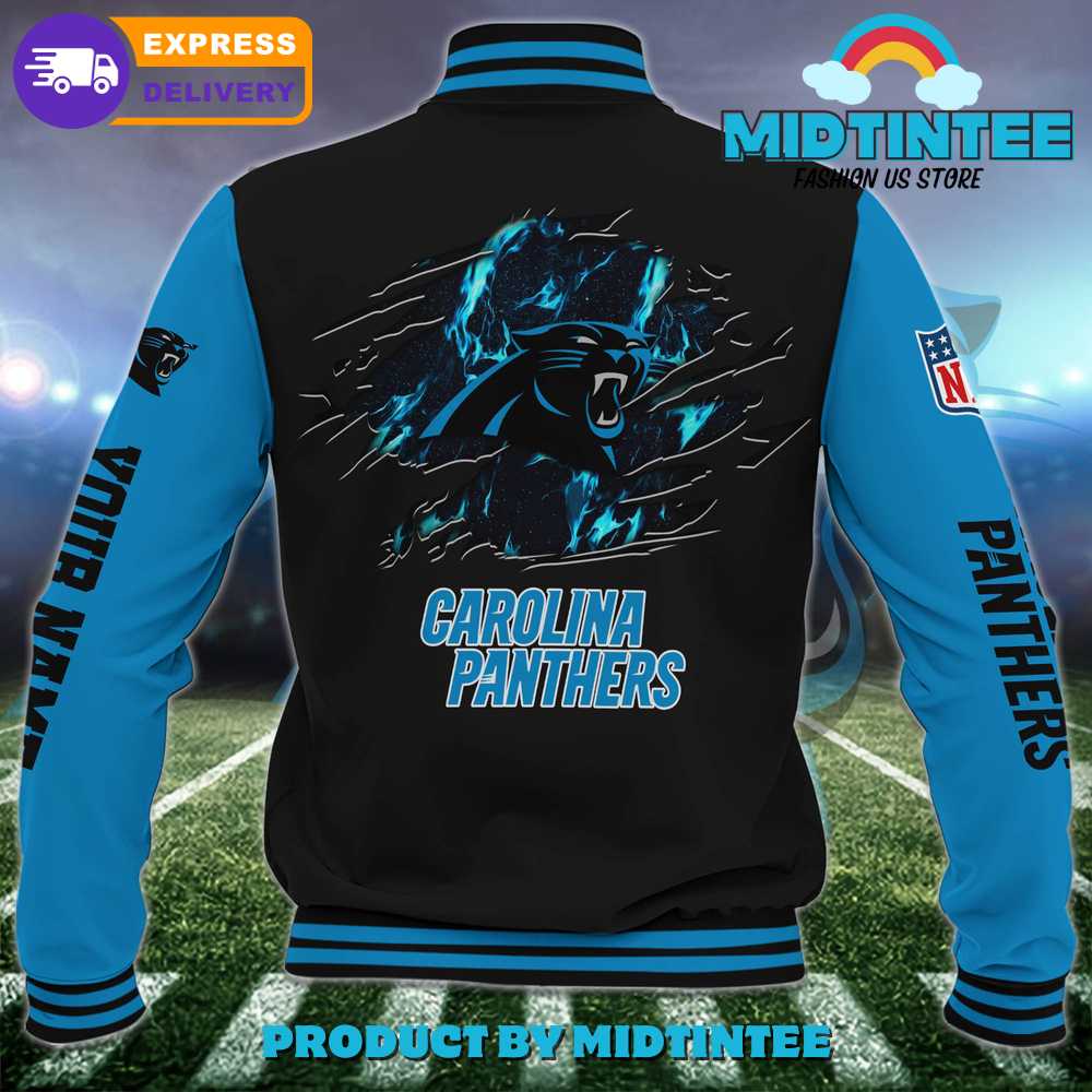 Carolina Panthers Nfl Custom Name Baseball Jacket 30Uf092099 – Utopia Fashion