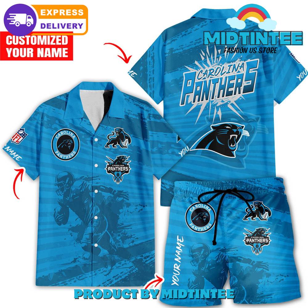 Carolina Panthers Personalized Combo Hawaiian Shirt And Short 30Uf092716 – Utopia Fashion