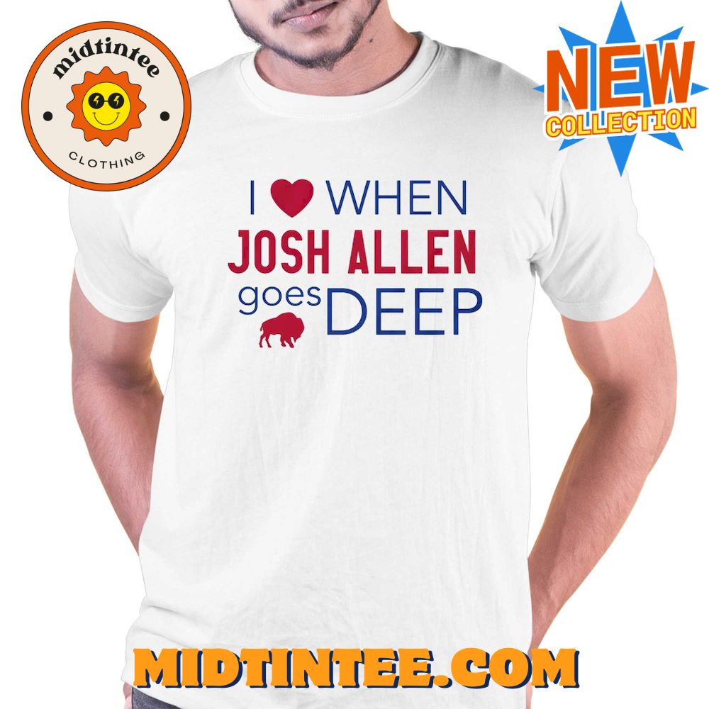 Carson Wentz I Heart Josh Allen Goes Deep Buffalo Bills Shirt 30Uf093661 – Utopia Fashion