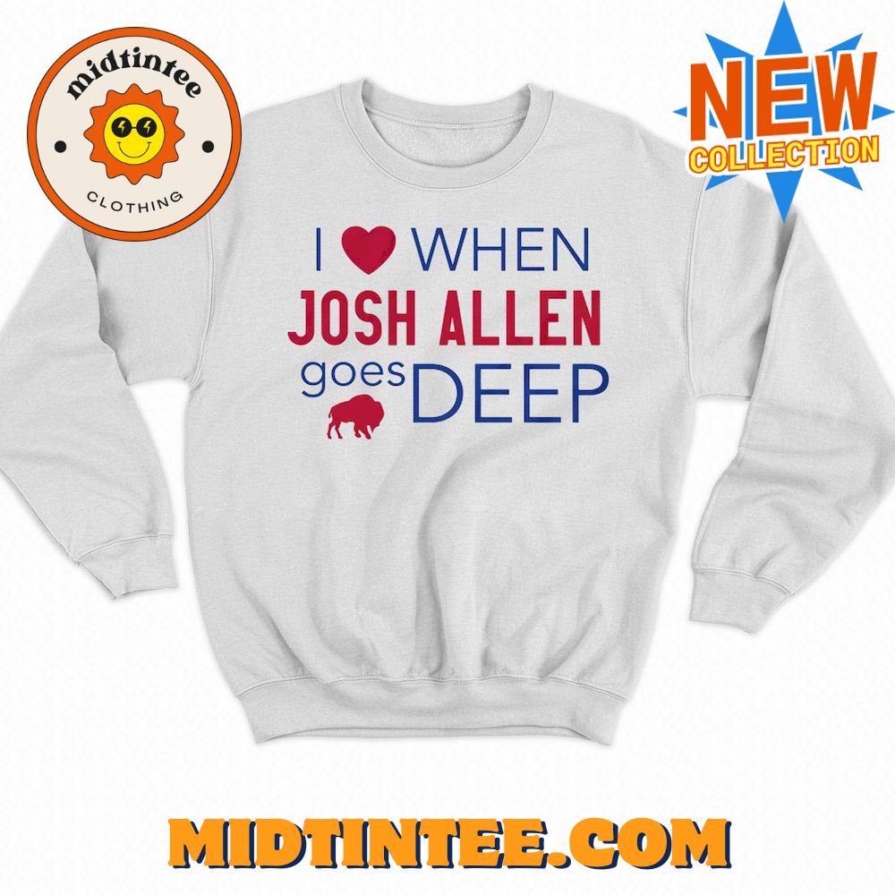 Carson Wentz I Heart Josh Allen Goes Deep Buffalo Bills Shirt 30Uf093661 – Utopia Fashion