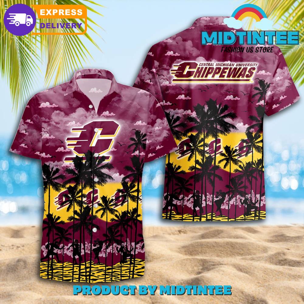 Central Michigan Chippewas Hawaiian Shirt Trending Summer 30Uf092718 – Utopia Fashion