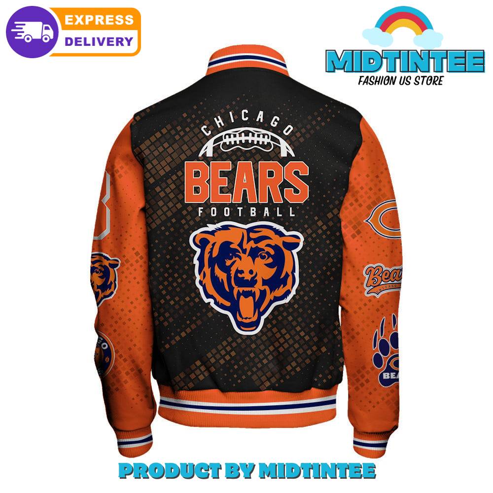 Chicago Bears Nfl Pattern Baseball Jacket 30Uf092100 – Utopia Fashion