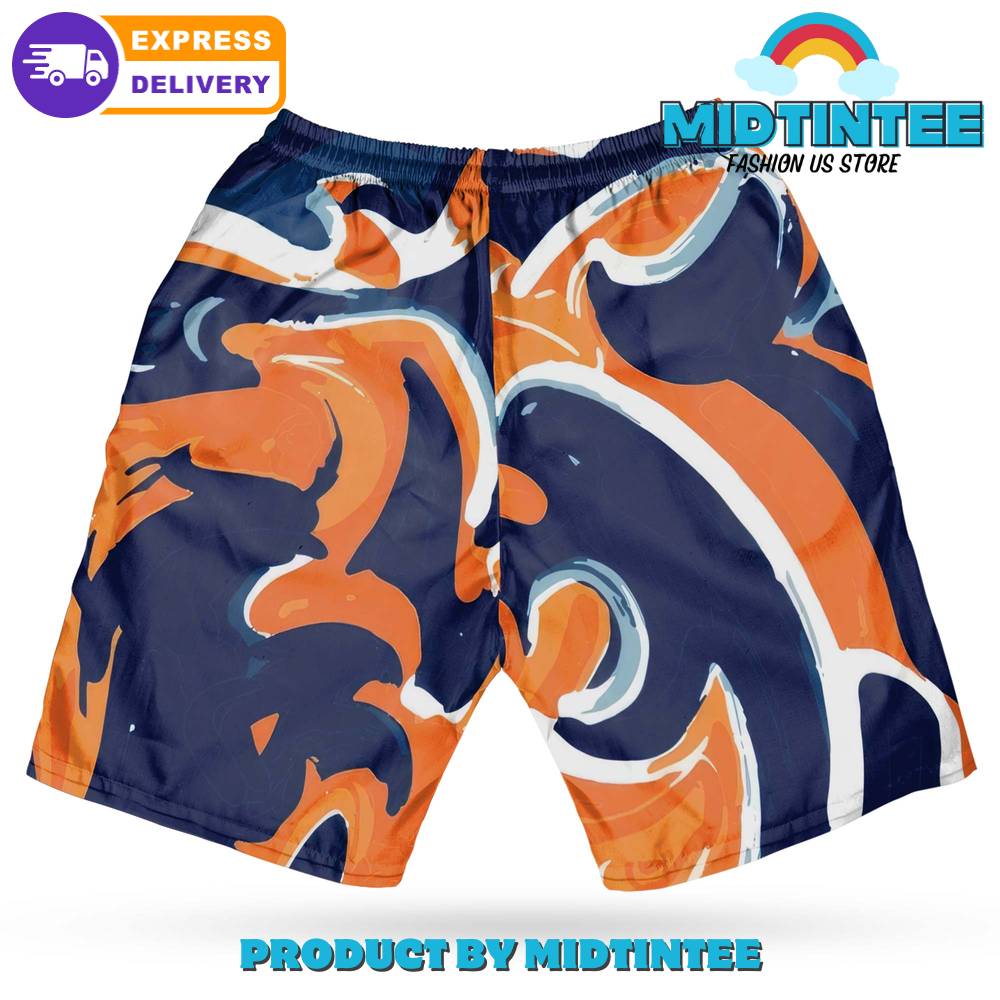 Chicago Bears Oil Painting Art Print Hawaiian Shirt And Short 30Uf092720 – Utopia Fashion