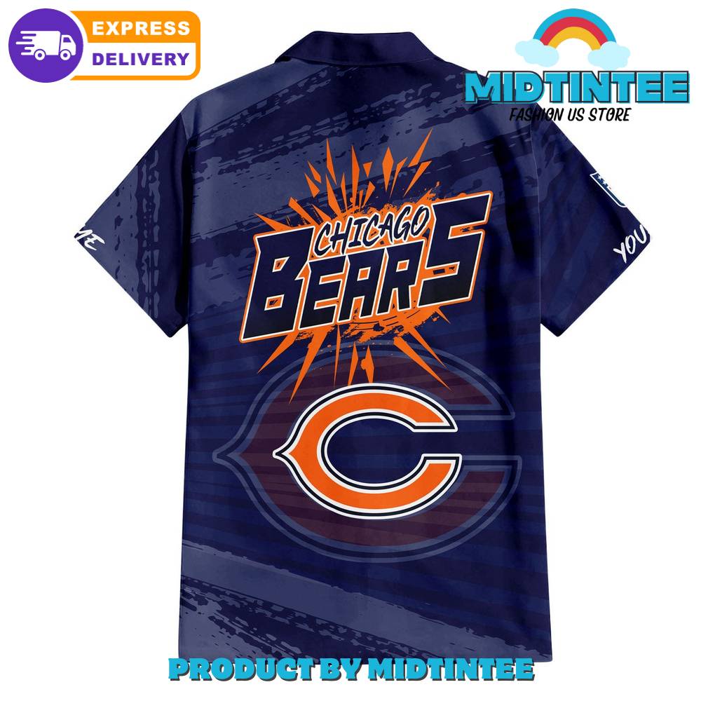 Chicago Bears Personalized Combo Hawaiian Shirt And Short 30Uf092721 – Utopia Fashion