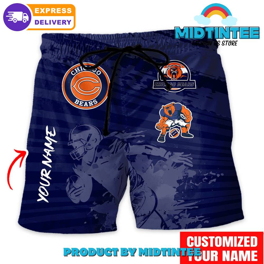 Chicago Bears Personalized Combo Hawaiian Shirt And Short 30Uf092721 – Utopia Fashion