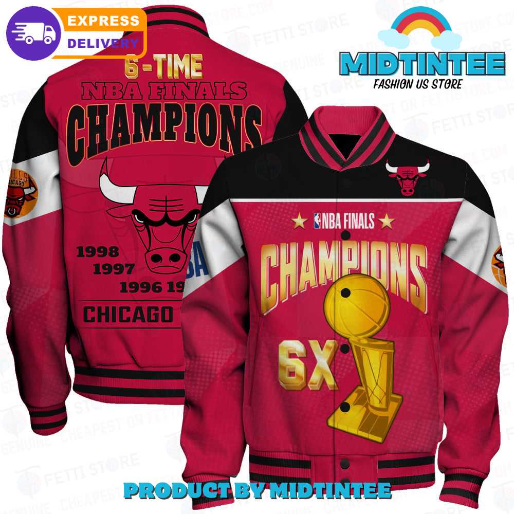 Chicago Bulls Nba Final Champions Print Varsity Jacket 30Uf092106 – Utopia Fashion