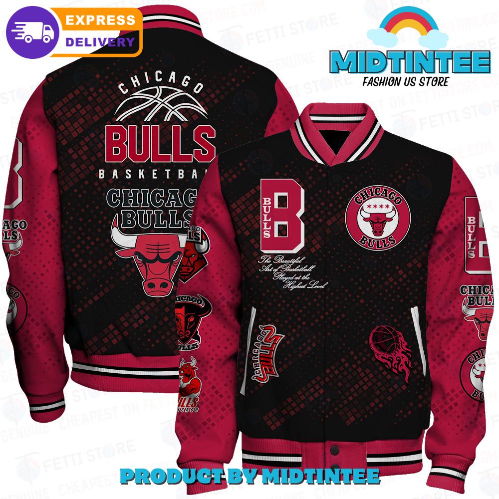 Chicago Bulls National Basketball Association Varsity Jacket 30Uf092104 – Utopia Fashion