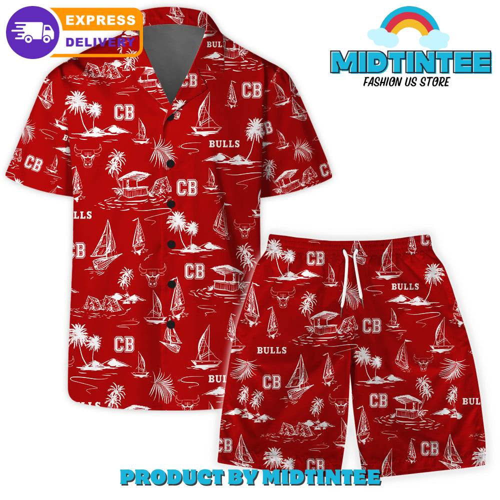 Chicago Bulls Team Beach Vibes Pattern Combo Hawaiian Set 30Uf092724 – Utopia Fashion