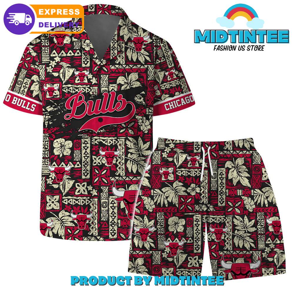 Chicago Bulls Team Pattern Classic Combo Hawaiian Set 30Uf092726 – Utopia Fashion