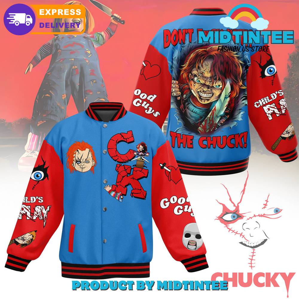 Chucky Good Guy The Chuck Baseball Jacket 30Uf092110 – Utopia Fashion