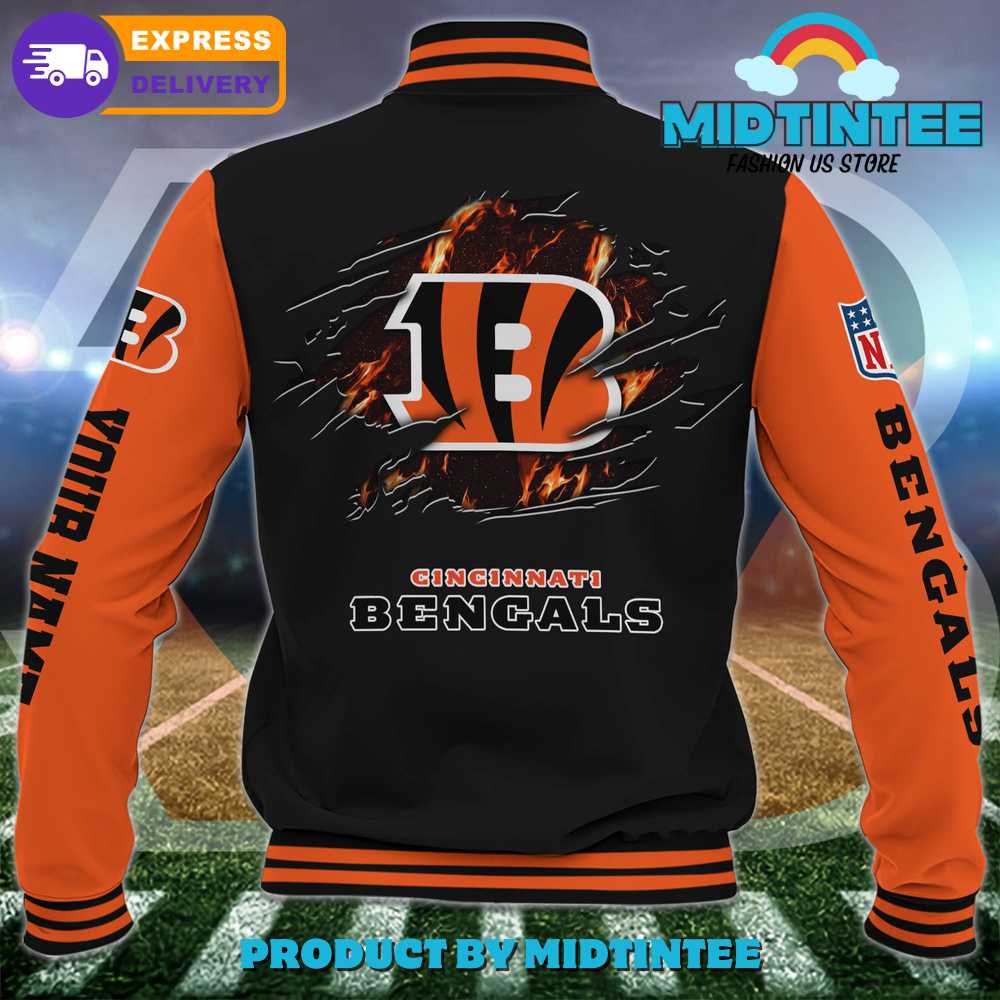 Cincinnati Bengals Nfl Custom Name Baseball Jacket 30Uf092112 – Utopia Fashion