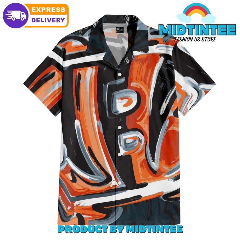 Cincinnati Bengals Oil Painting Art Print Hawaiian Shirt And Short 30Uf092734 – Utopia Fashion