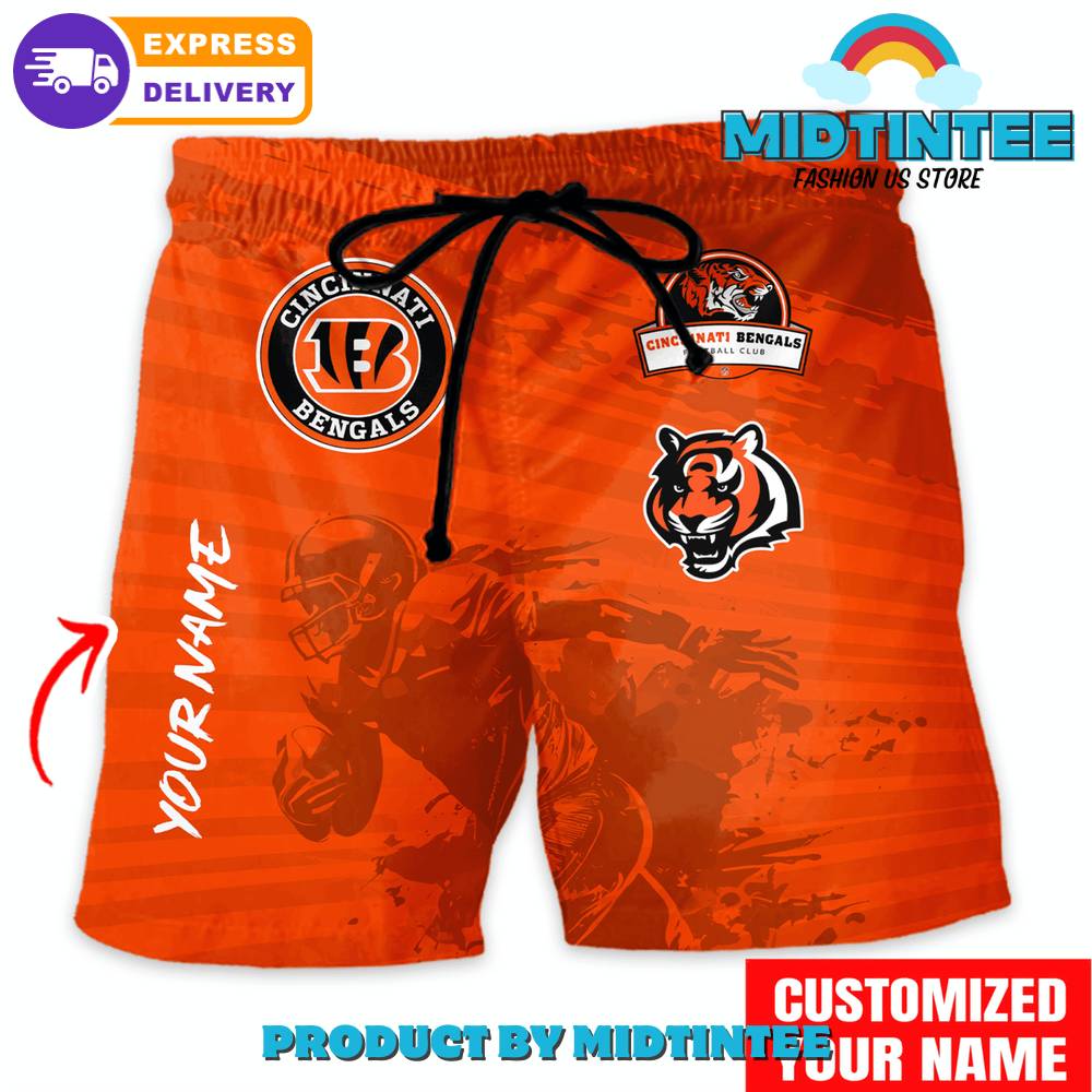 Cincinnati Bengals Personalized Combo Hawaiian Shirt And Short 30Uf092735 – Utopia Fashion