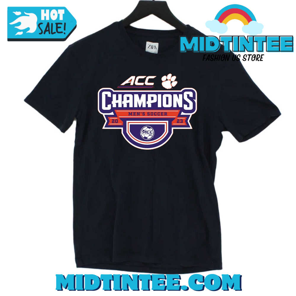 Clemson Tigers Acc Men’S Soccer Conference Tournament Champions Locker Room T-Shirt 30Uf093681 – Utopia Fashion